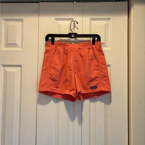 Patagonia Women's Baggies Orange Shorts